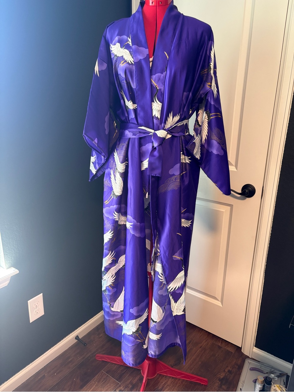 Authentic Vintage 1960โs Marukyo of Tokyo Kimono Robe
